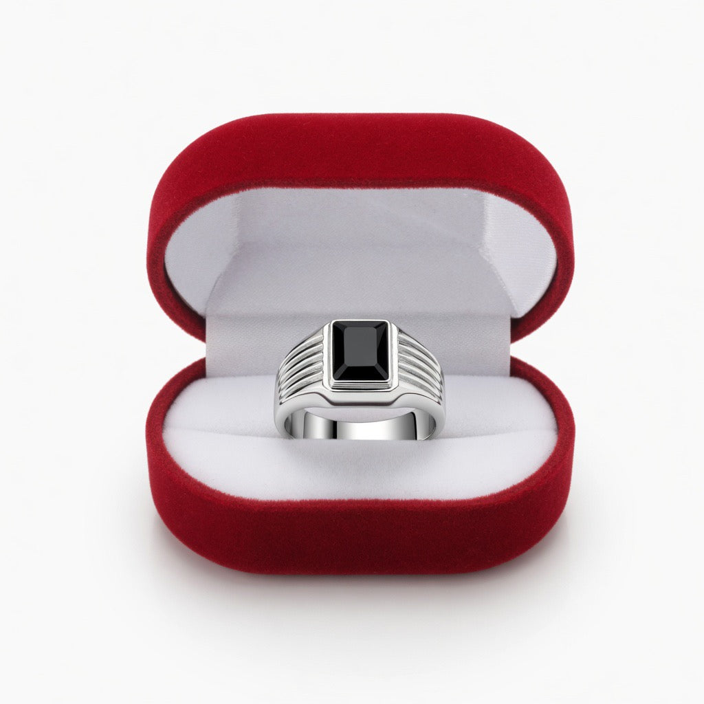 Anillo Sello Onix
