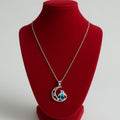 Conjunto Singapur Colibrí Luna Circon