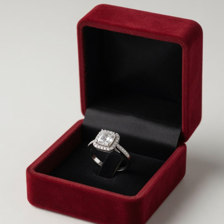 Anillo Circones Cuadrado